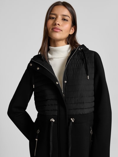 Christian Berg Woman Selection Mantel mit Steppnähten Black 3