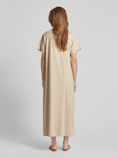 B.Young T-Shirt-Kleid mit Brusttasche Modell 'Pandinna' Beige 5