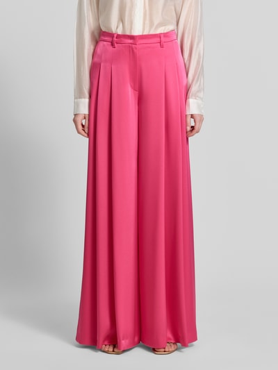 Marc Cain Stoffhose mit Biesen und Eingrifftaschen Fuchsia 4
