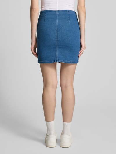 Noisy May Jeansrock mit Gehschlitz Modell 'RONNIE' Jeansblau 5