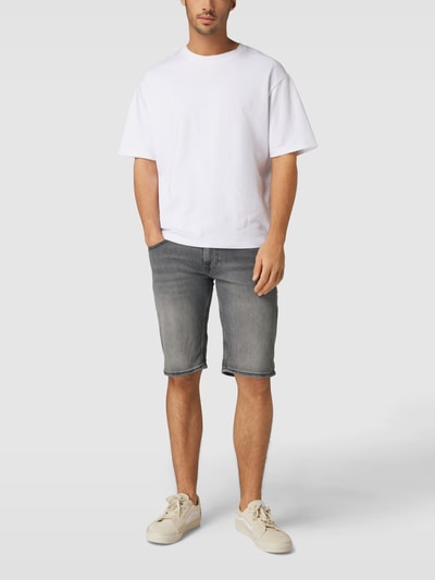 Tommy Jeans Jeansshorts mit Label-Details Modell 'RONNIE' Mittelgrau 1