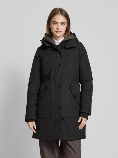 G-Star Raw Parka met knoopsluiting, model 'Vodan' Zwart - 4