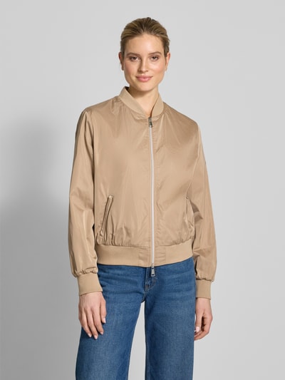 WHITE LABEL Blazer mit Zweiwege-Reißverschluss Camel 4