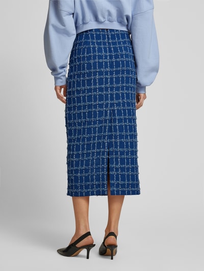 INFLUENCER'S CHOICE BY P&C* Spódnica ołówkowa z efektem tweedu Królewski niebieski 5