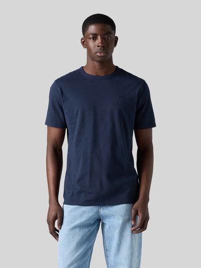 Levi's® męski t-shirt o kroju regular fit z czystej bawełny Granatowy 4