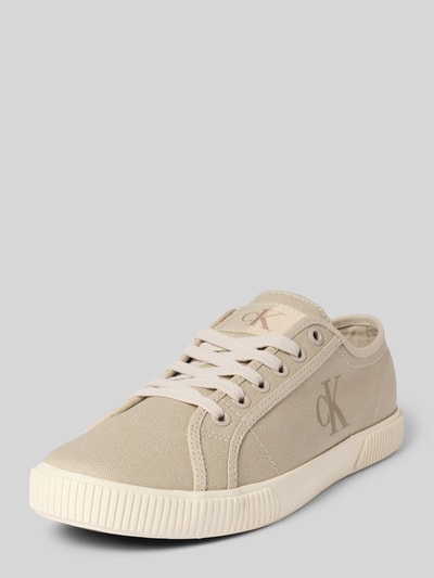 Calvin Klein Jeans Sneaker mit Label-Details Beige 1
