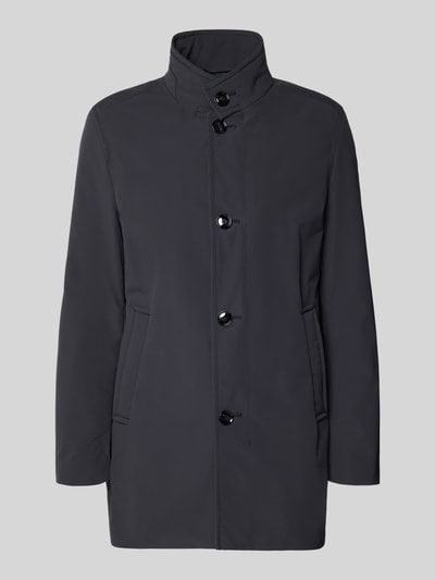 Strellson Regular Fit Kurzmantel mit Stehkragen Modell 'FYNN' Dunkelblau 2