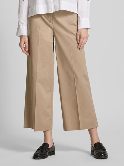 Tommy Hilfiger Weite Hose aus Baumwoll-Lyocell-Mix Beige 4