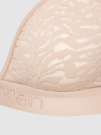 Calvin Klein Underwear Beha met labelstitching, model 'INTRINSIC' Beige - 2