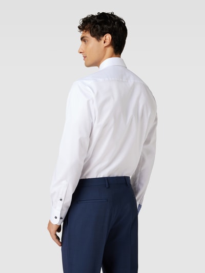 Eterna Slim Fit Premium Shirt  mit Kentkragen Weiss 5