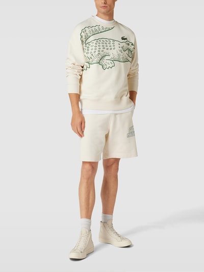 Lacoste Sweatshorts met steekzakken Offwhite - 1