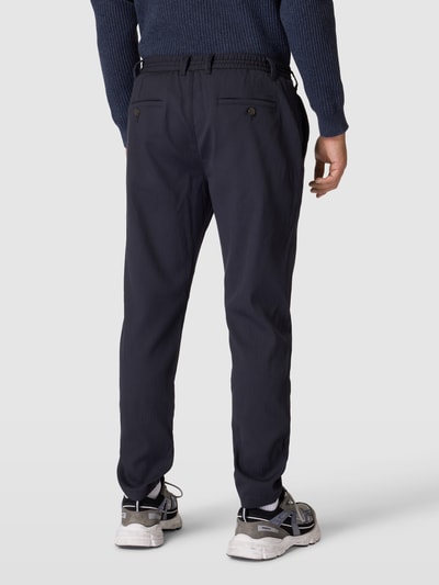 MCNEAL Broek met structuurmotief Marineblauw - 5