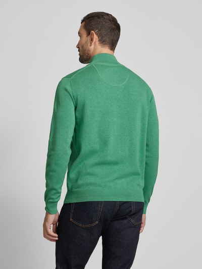 Fynch-Hatton Gebreide pullover met schipperskraag Lichtgroen - 5