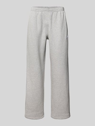 adidas Originals Sweatbroek met labelstitching en elastische band Lichtgrijs gemêleerd - 2