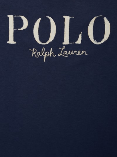 Polo Ralph Lauren T-Shirt aus Slub Jersey mit Logo-Stickerei Marine 2