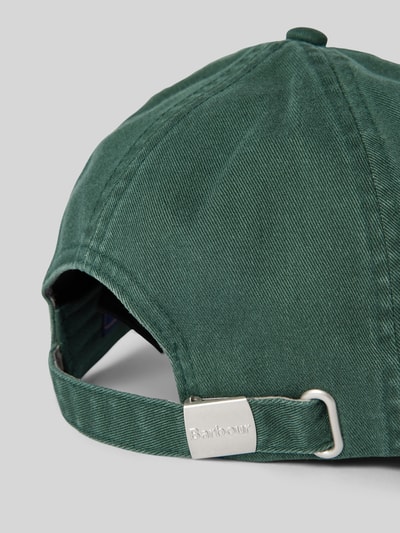 Barbour Basecap mit Label-Stitching Modell 'CASCADE' Gruen 3