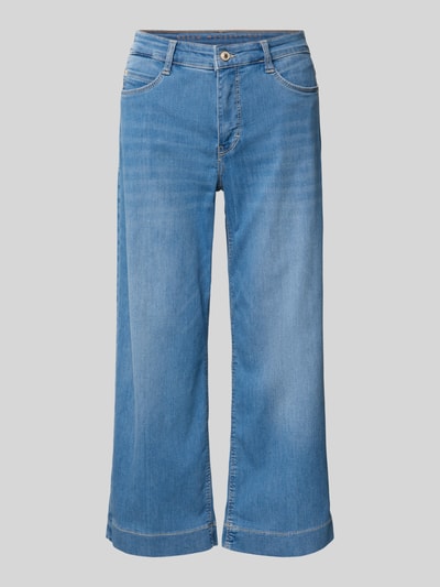 MAC Wide Leg Jeans im 5-Pocket-Design Hellblau 2