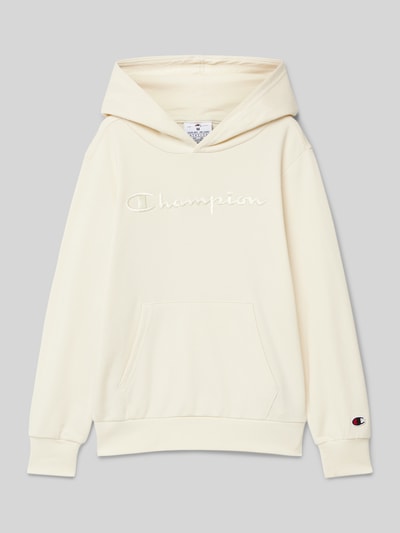 CHAMPION Hoodie mit Kapuze Ecru 1