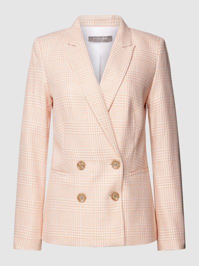 Christian Berg Woman Selection Blazer mit Allover-Muster Orange 2