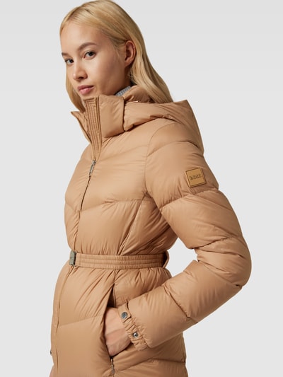 BOSS Black Women Steppmantel mit Kapuze Modell 'Pamaxi' Camel 3