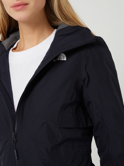 The North Face Parka met wattering - waterdicht, model 'Hikesteller' Marineblauw - 3