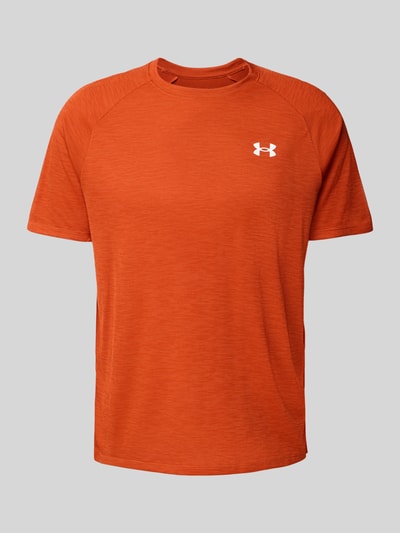 Under Armour T-shirt met labelprint Lichtrood - 2