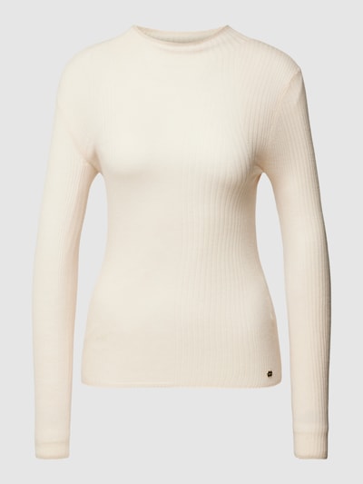 Marc Cain Gebreide pullover in riblook Offwhite - 2