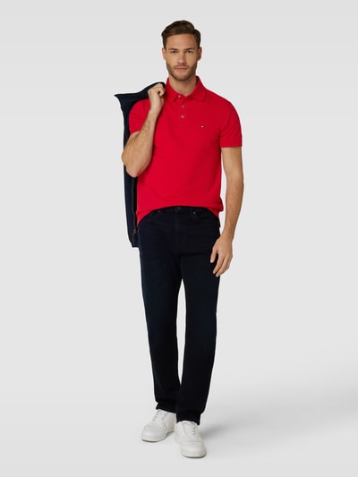 Tommy Hilfiger Slim Fit Poloshirt Modell '1985' Rot 1