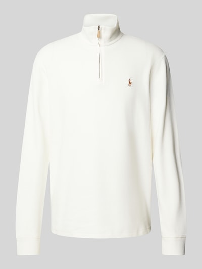 Polo Ralph Lauren Strickpullover mit Logo-Stitching Offwhite 2