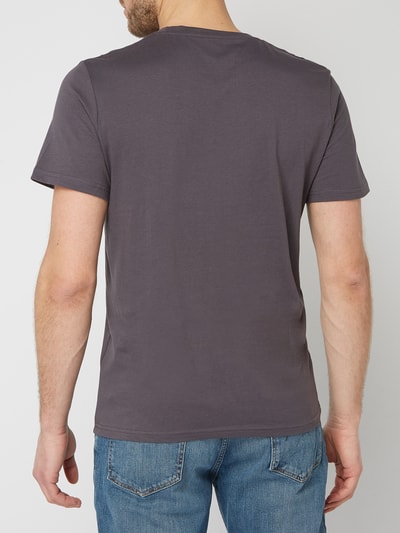 Tom Tailor T-shirt met logoprint  Antraciet - 5