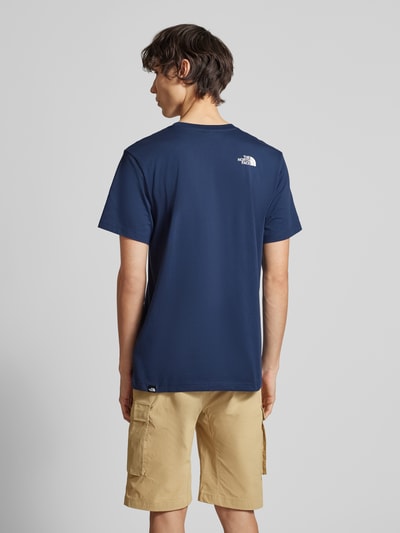 The North Face T-Shirt mit Label-Print Modell 'SIMPLE DOME' Marine 5