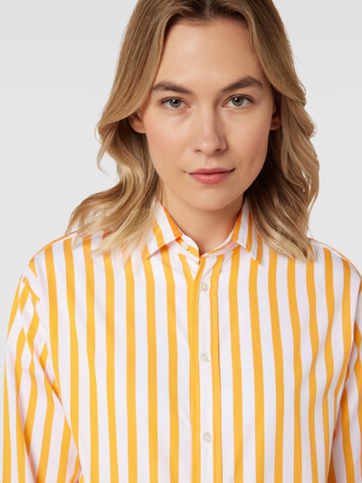 Polo Ralph Lauren Blouse met streepmotief en logostitching Oranje - 3