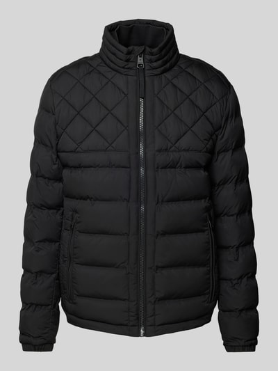 Strellson Steppjacke mit Reißverschlusstaschen Modell 'Clason' Black 2