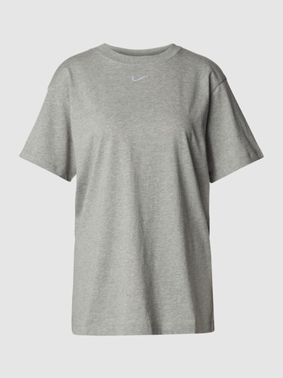 Nike T-Shirt mit Brand-Detail Hellgrau Melange 2
