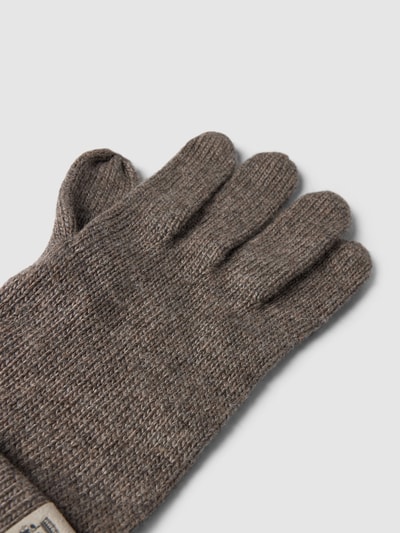 Roeckl Handschoenen met labeldetail Taupe - 3