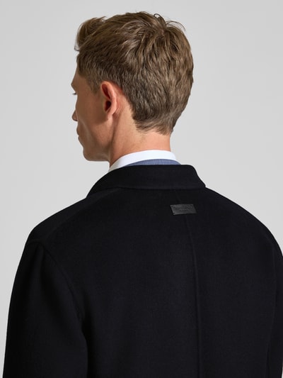 Marc O'Polo Regular Fit Mantel aus Schurwoll-Mix - Marc O'Polo × DFB Travel Collection Dunkelblau 3