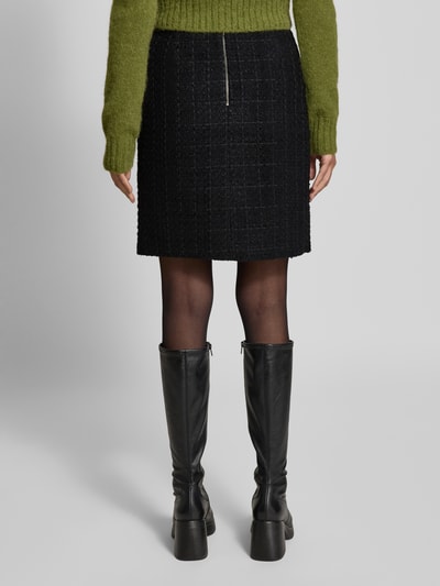 Christian Berg Woman Spódnica o długości do kolan z imitacji bouclé Czarny 5