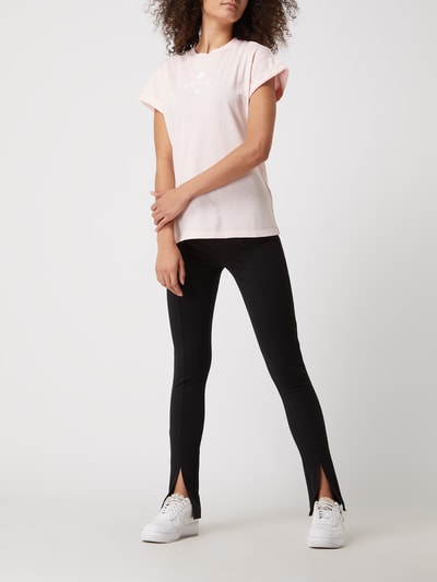Replay T-Shirt mit Logo Rose 1