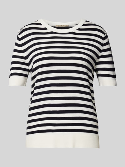 Smith and Soul Strickshirt mit Rundhalsausschnitt Marine 2