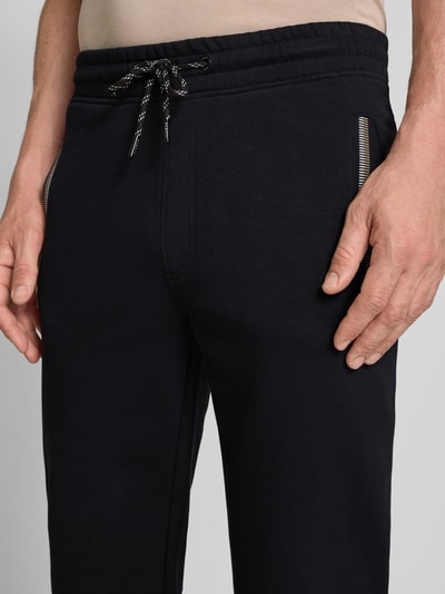 bugatti Sweatbroek met elastische band Zwart - 3