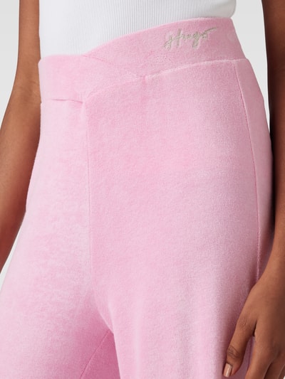 HUGO CLASSIFICATION Sweatpants van badstof, model 'LOLA' Roze - 3