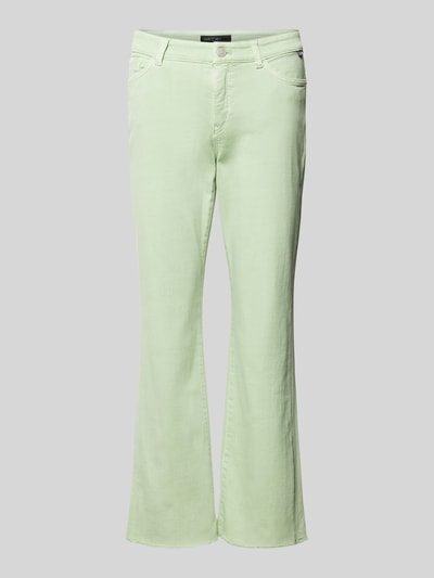 Marc Cain Bootcut Jeans mit ausgefransten Abschlüssen Modell 'FORLI' Mint 2