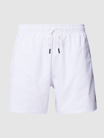 BOSS Badehose mit Eingrifftaschen Weiss 1