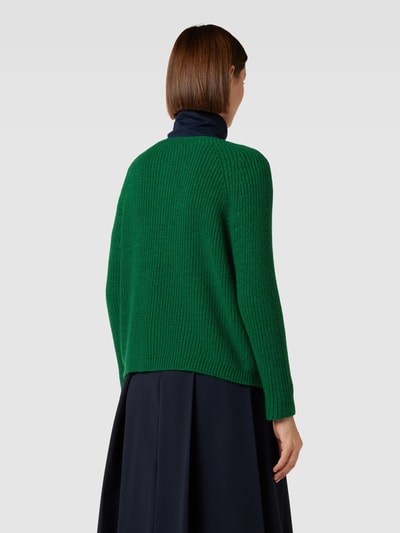 Weekend Max Mara Gebreide pullover met ronde hals, model 'XENO' Groen - 5