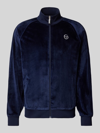 SERGIO TACCHINI Trainingsjacke mit Logo-Stitching Modell 'SERGIO' Marine 2