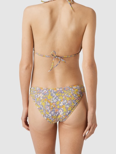 Jake*s Casual Bikinibroekje met all-over motief Pastelgeel - 4