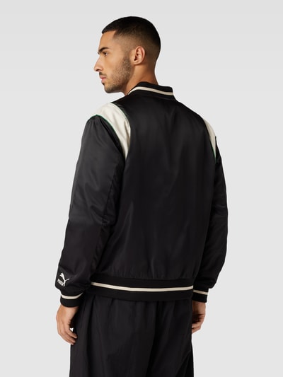 PUMA PERFORMANCE Sweatjacke mit Label-Print Black 5