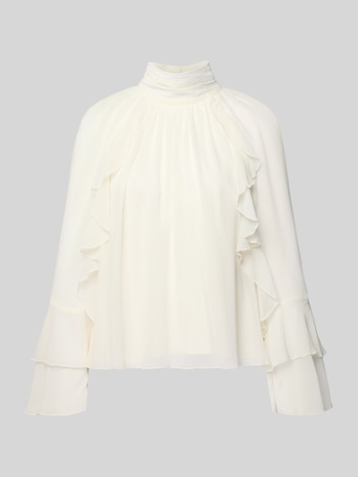 Christian Berg Woman Selection Blouseshirt met opstaande kraag Ecru - 2