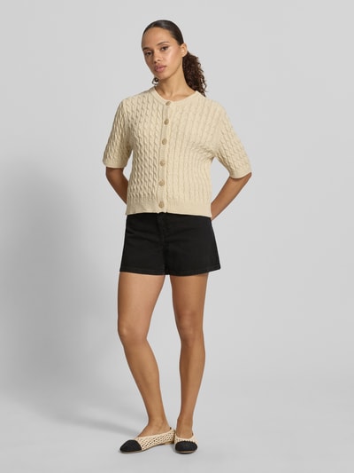 MANGO Jeansshorts im 5-Pocket-Design Modell 'ZOEY' Black 1
