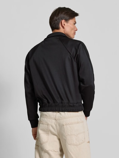 RHUDE Sweatjacke mit Logo-Patch Modell 'MADERA' Black 5